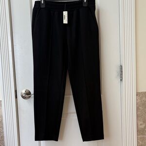 NWT:  JCrew Women’s black pull-on pants, ankle length